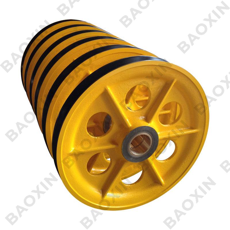 Wire Rope Steel Hot Rolling Sheave Pulley for Port Equipment,Oil Drilling Rig