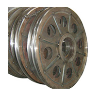 Photograph of Container Crane Full Forged Pulley for Construction Engineering Industry