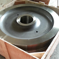 Rendering of ASTM 1060 Jetty Port Forged Crane Wheel (OD1040)
